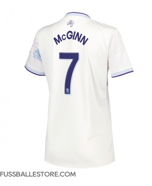 Günstige Aston Villa John McGinn #7 3rd trikot Damen 2025-26 Kurzarm Günstige Aston Villa John McGinn #7 3rd trikot Damen 2025-26 Kurzarm